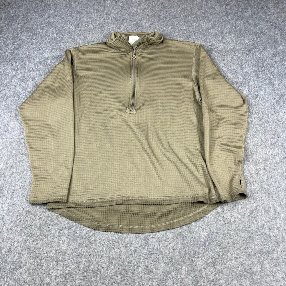 US Military ECECS Gen III Lvl 2 Waffle Grid Fleece Thermal Shirt KCARC Mens Med